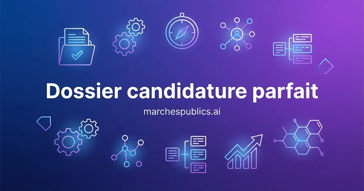 Constituer un dossier de candidature irreprochable : la methode complete