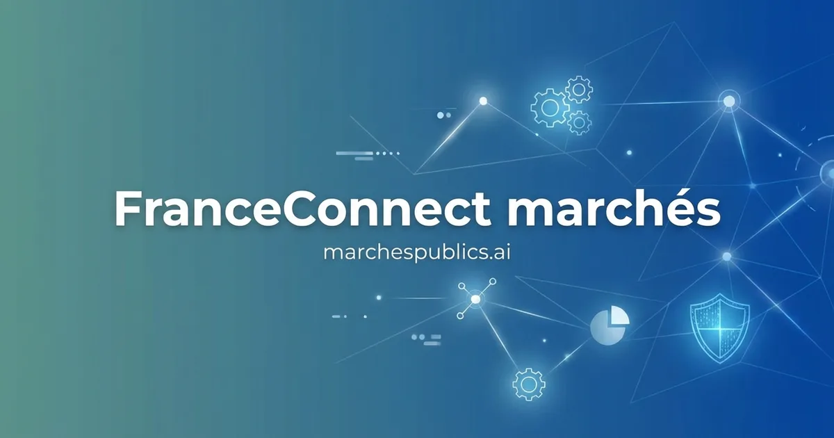 FranceConnect et identite numerique dans les marches publics