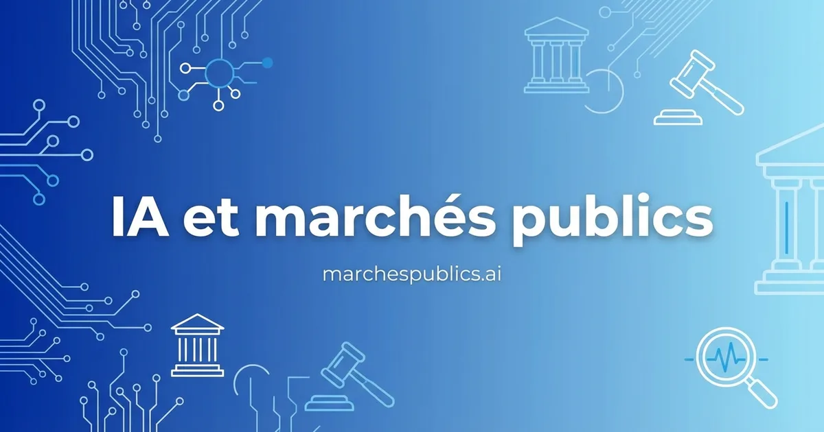 L'IA revolutionne les marches publics : etat des lieux en 2026