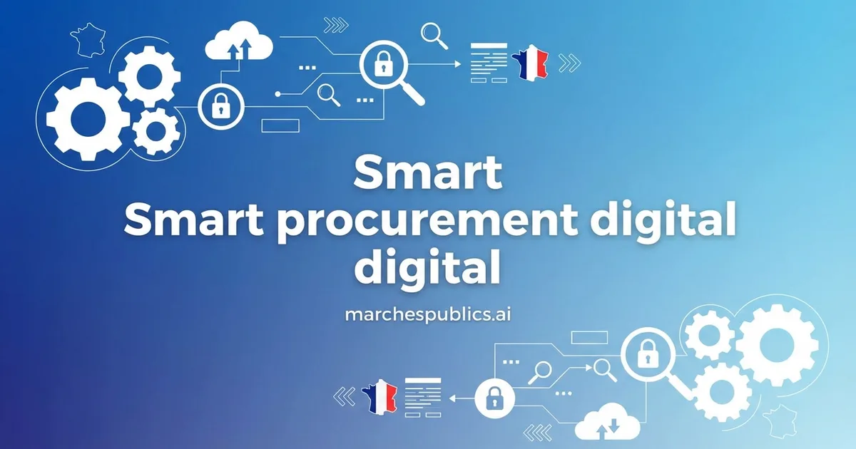 Smart procurement : la digitalisation des achats publics en 2026